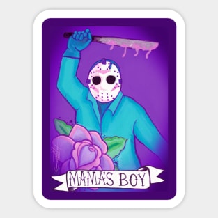 Pastel Jason Voorhees Sticker